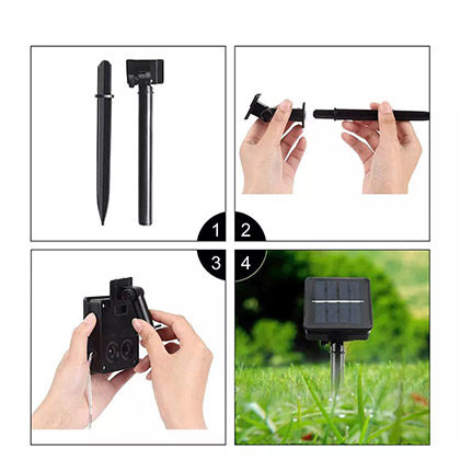 APP Control Solar Decorative Light String AT-004