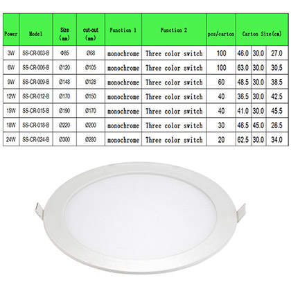Round Panel Light
