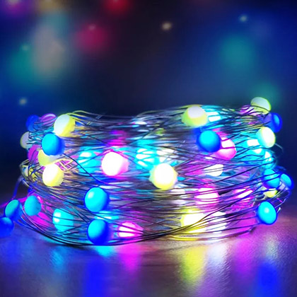LED Intelligent Slide Lamp String