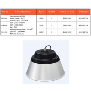 Led High Bay Lighting For Workshop AT-66