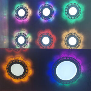 LED Double Panel Lace+Bubble Plum Style AT-020