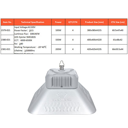 Industrial High Bay Led Light AT-63